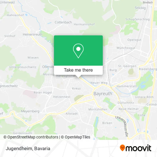 Карта Jugendheim