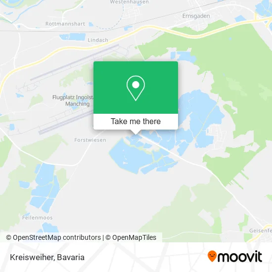 Карта Kreisweiher