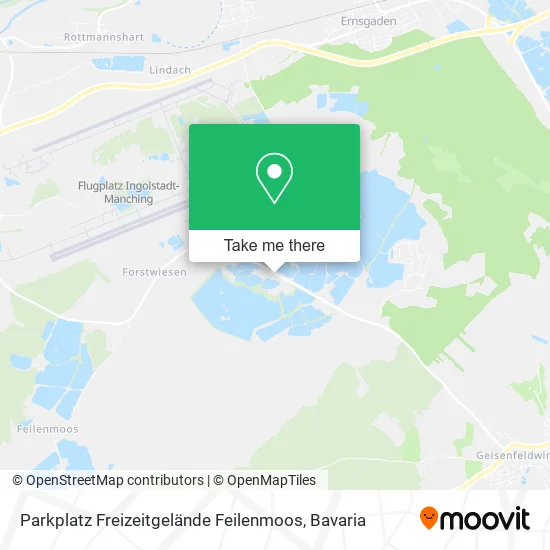 Parkplatz Freizeitgelände Feilenmoos map