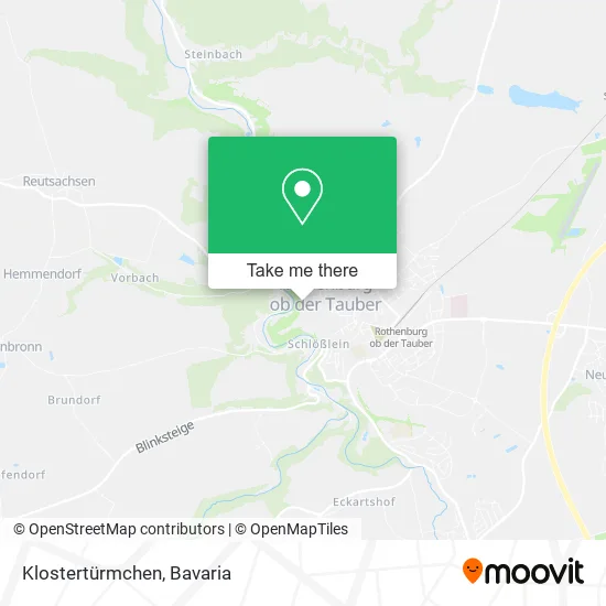 Карта Klostertürmchen