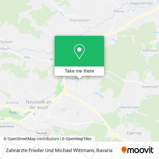 Zahnärzte Frieder Und Michael Wittmann map