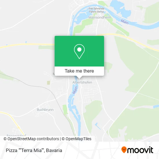 Карта Pizza ""Terra Mia""