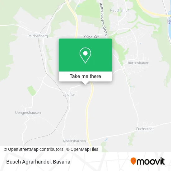 Busch Agrarhandel map