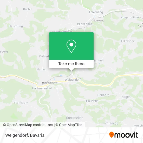 Карта Weigendorf
