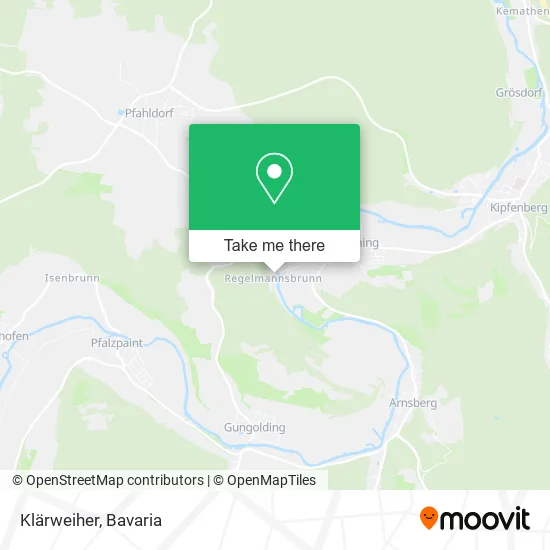 Карта Klärweiher