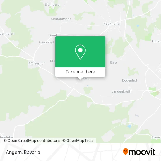 Карта Angern