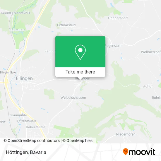 Карта Höttingen