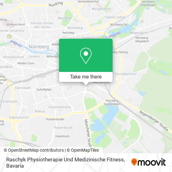 Карта Raschyk Physiotherapie Und Medizinische Fitness