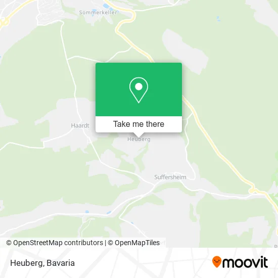 Карта Heuberg