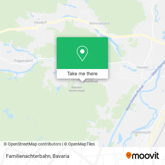 Карта Familienachterbahn