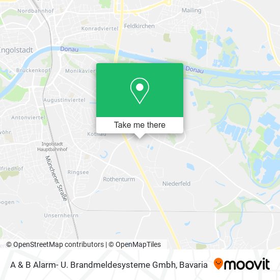 A & B Alarm- U. Brandmeldesysteme Gmbh map