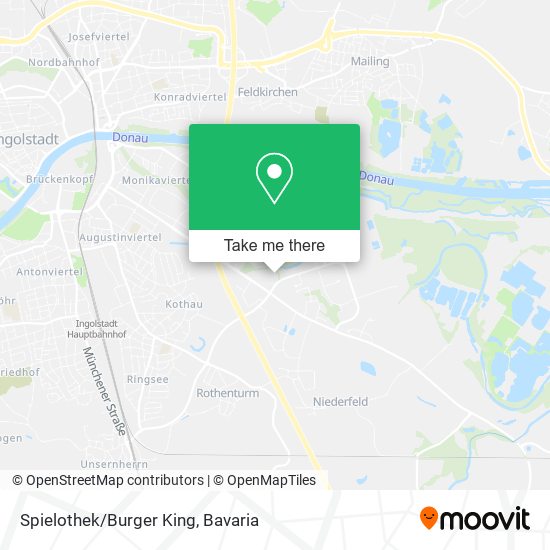 Spielothek/Burger King map