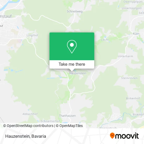 Карта Hauzenstein