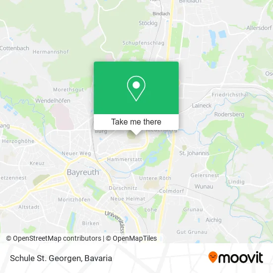 Карта Schule St. Georgen