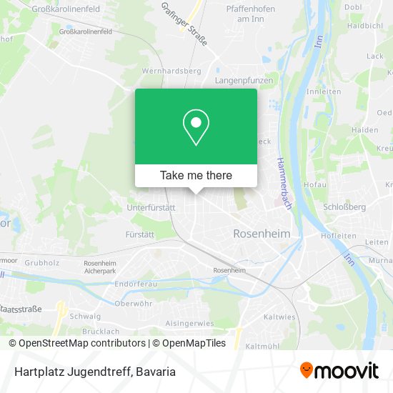 Hartplatz Jugendtreff map