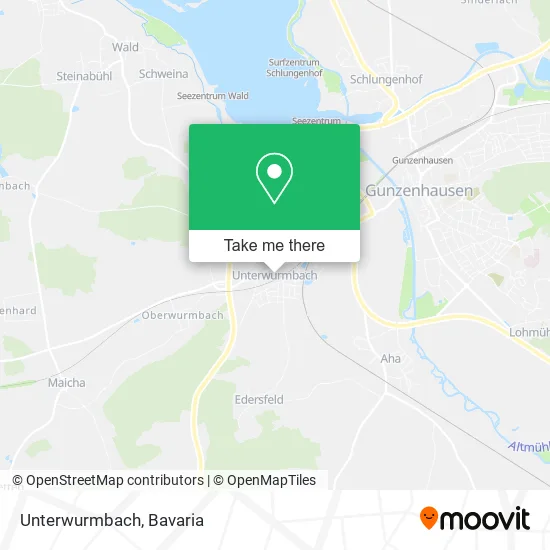 Карта Unterwurmbach