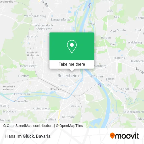 Карта Hans Im Glück