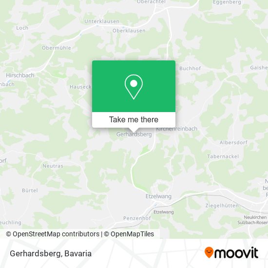 Gerhardsberg map