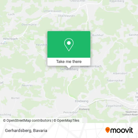 Карта Gerhardsberg