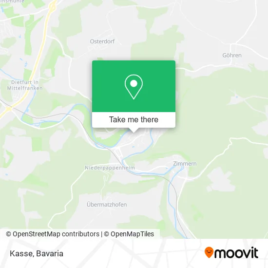 Карта Kasse