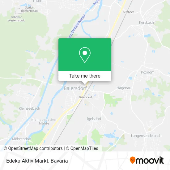 Карта Edeka Aktiv Markt