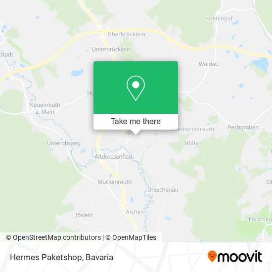 Карта Hermes Paketshop