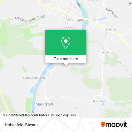 Hohenfeld map