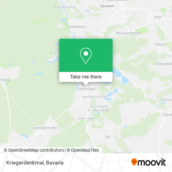 Карта Kriegerdenkmal