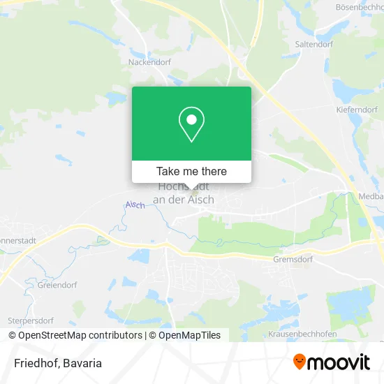 Карта Friedhof