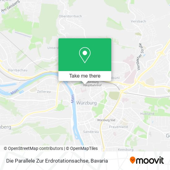 Die Parallele Zur Erdrotationsachse map
