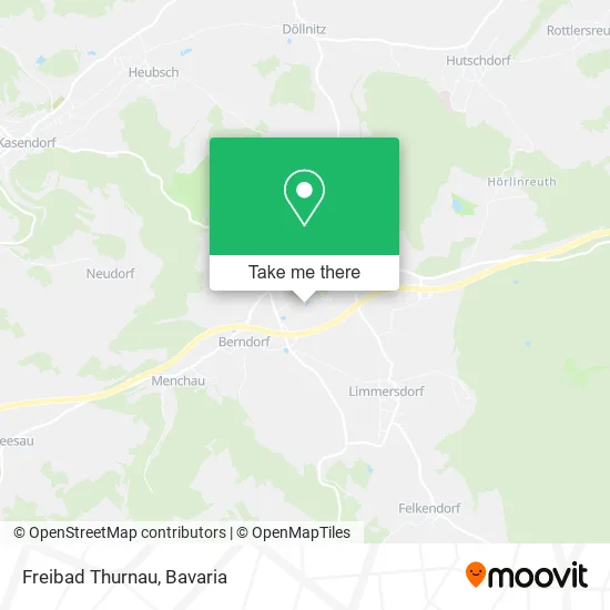 Карта Freibad Thurnau