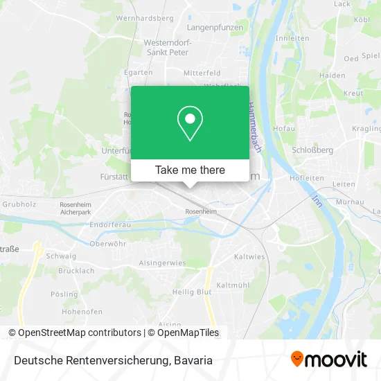 Карта Deutsche Rentenversicherung