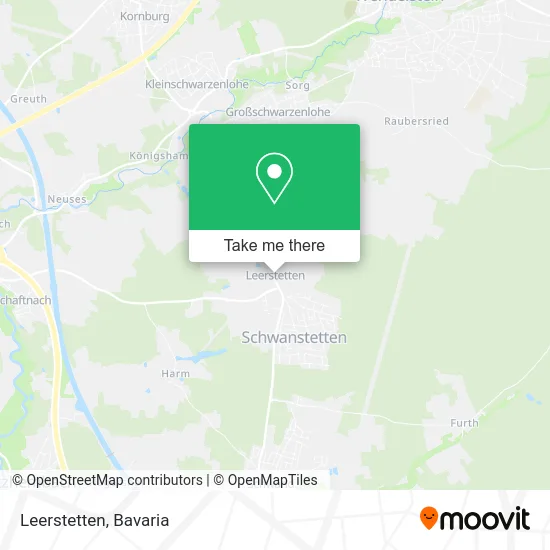 Карта Leerstetten
