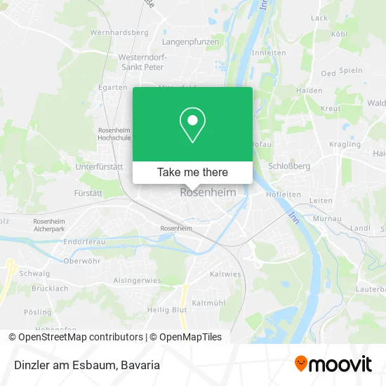 Карта Dinzler am Esbaum