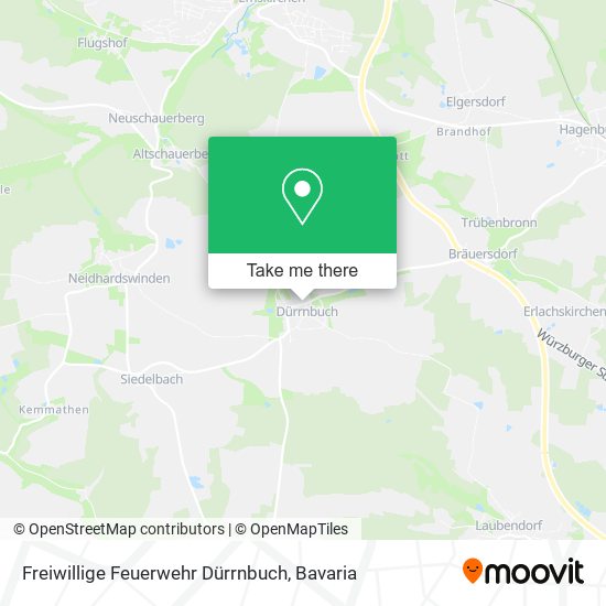 Freiwillige Feuerwehr Dürrnbuch map