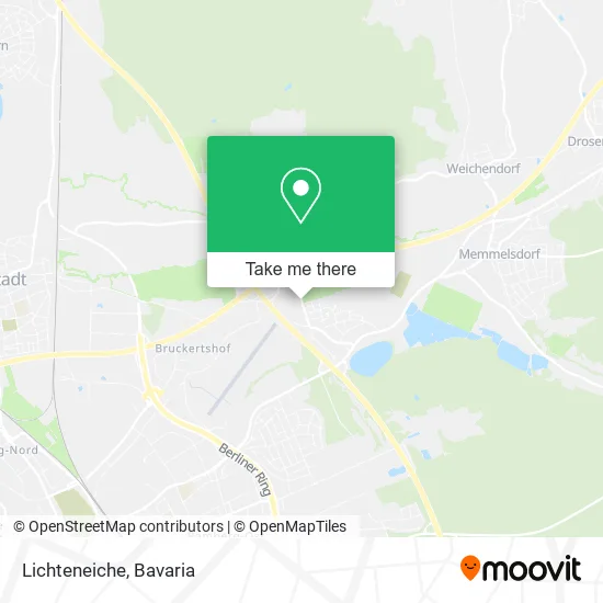 Карта Lichteneiche
