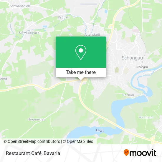 Карта Restaurant Café