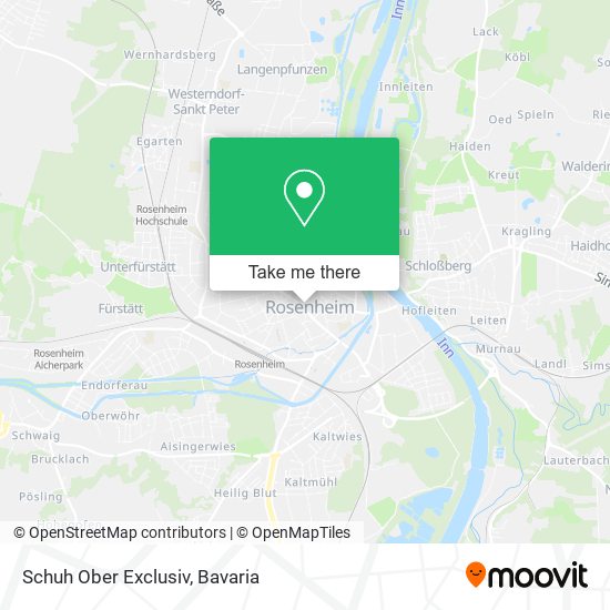 Schuh Ober Exclusiv map