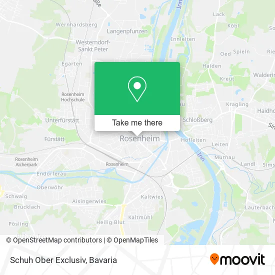 Карта Schuh Ober Exclusiv
