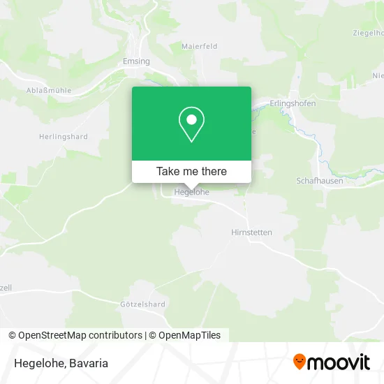 Карта Hegelohe