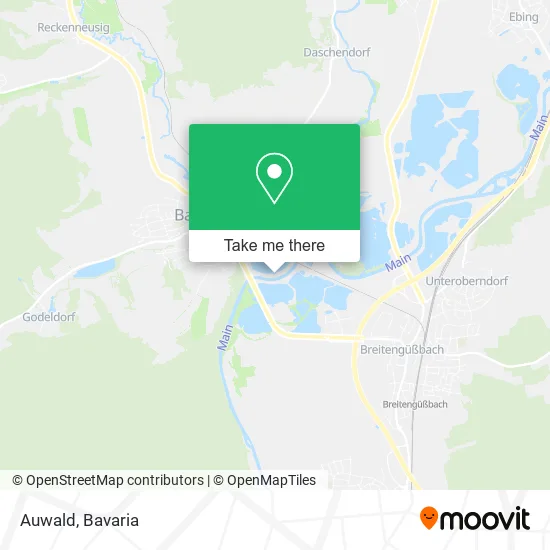Карта Auwald