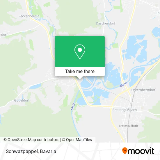 Карта Schwazpappel