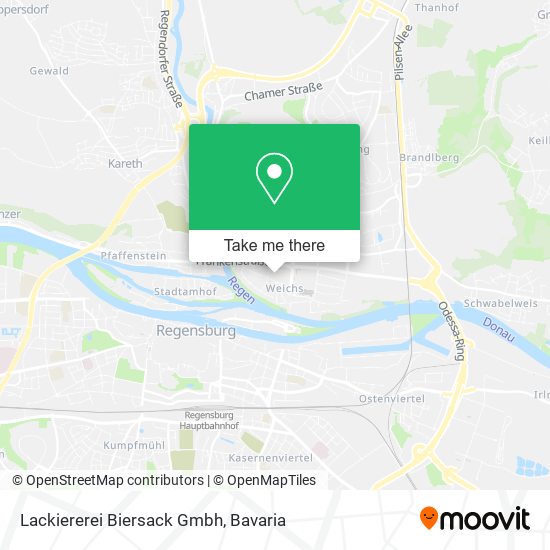 Lackiererei Biersack Gmbh map