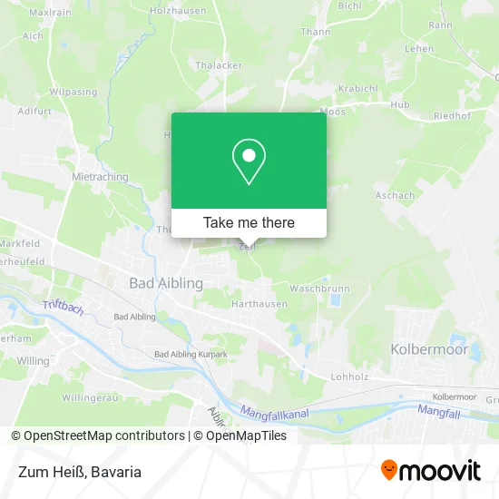 Карта Zum Heiß