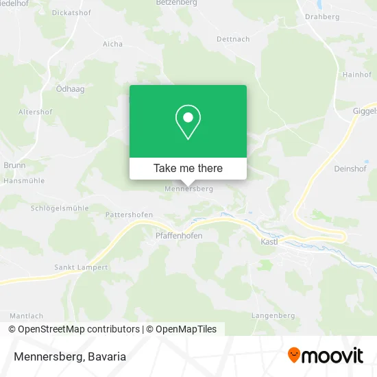 Карта Mennersberg