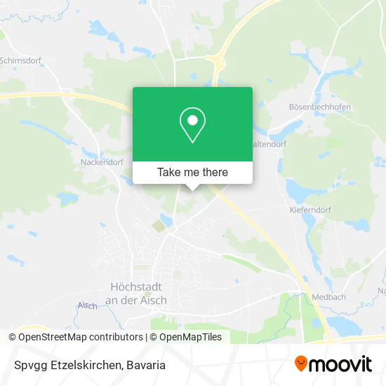 Карта Spvgg Etzelskirchen