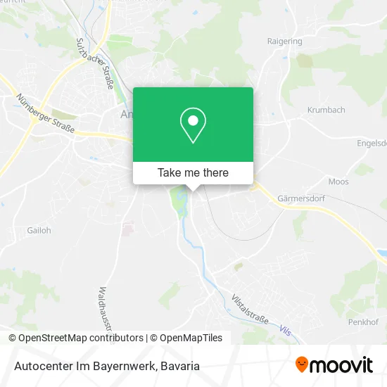 Карта Autocenter Im Bayernwerk