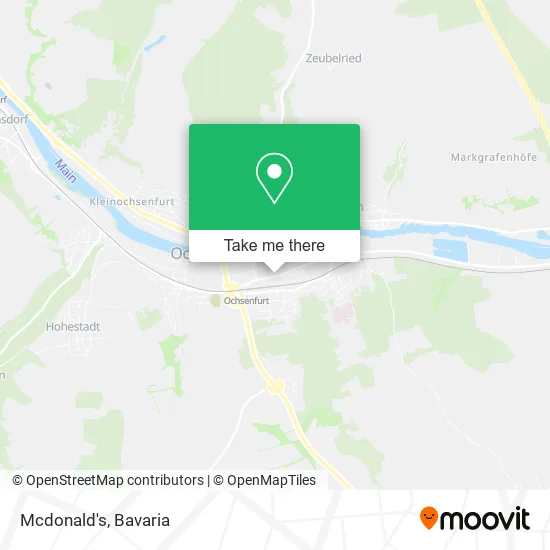 Карта Mcdonald's