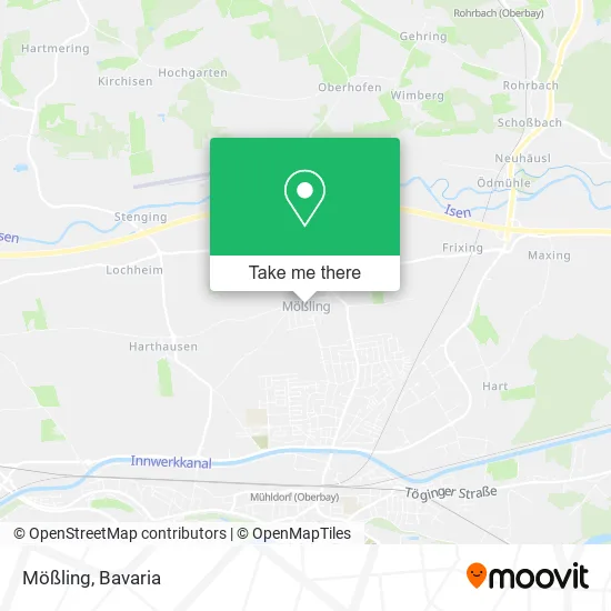 Карта Mößling