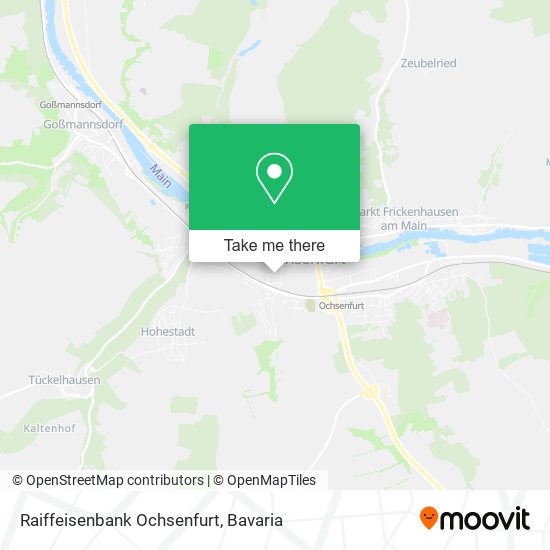 Raiffeisenbank Ochsenfurt map